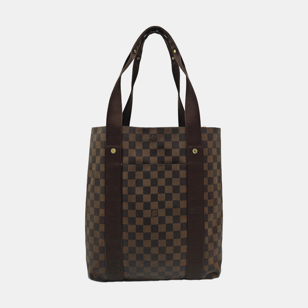 VINTAGE BEAUBOURG Damier Ebene Coated Canvas Brown