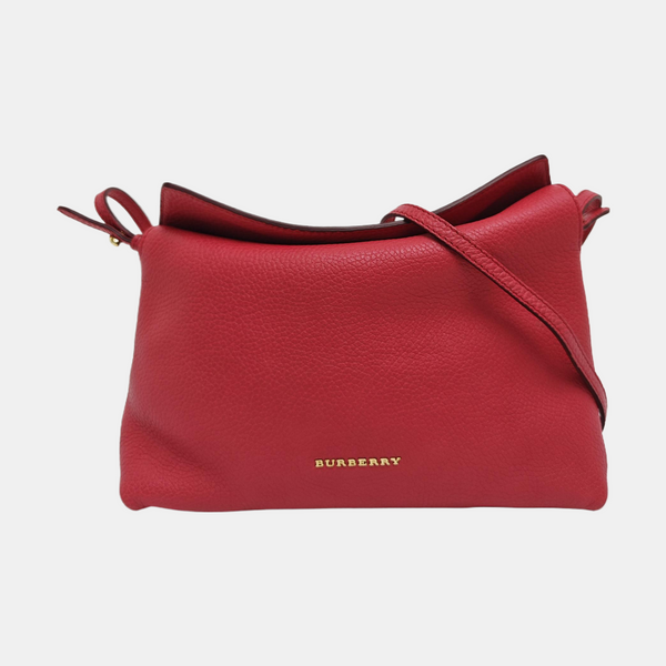 Calfskin Shoulder Bag Red