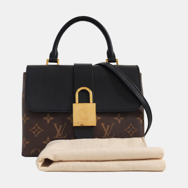 LOCKY BB Monogram Coated Canvas Brown
