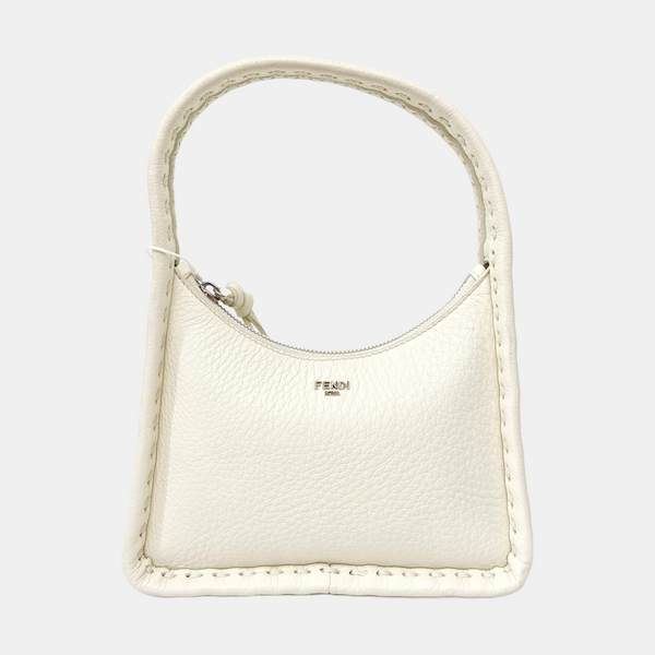 Fendessence Mini Calfskin White