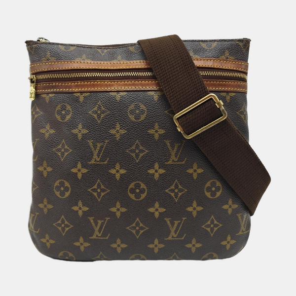 BOSPHORE Monogram Coated Canvas Brown