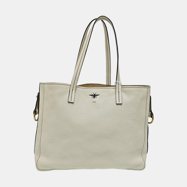 Calfskin Tote Bag White