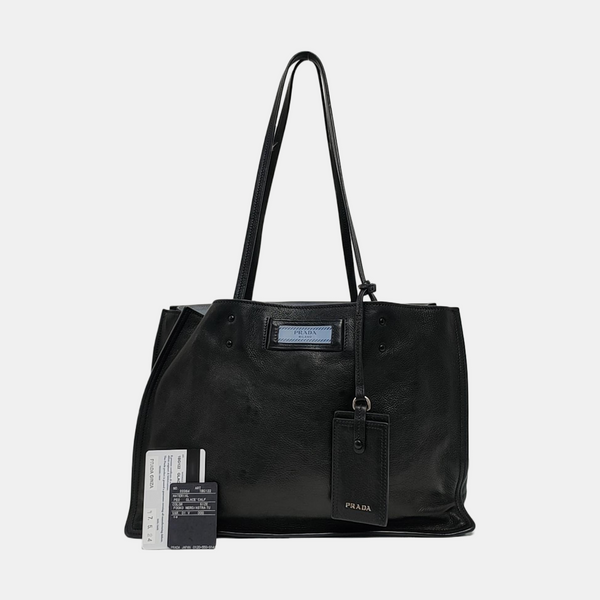 Etiquette Calfskin Black