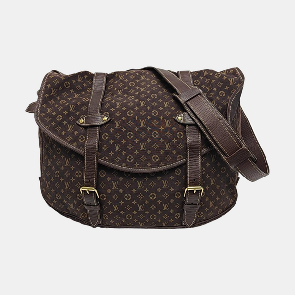 SAUMUR Extra Large Monogram Canvas Brown