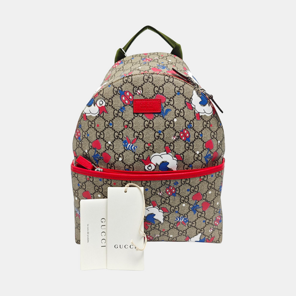 Signature Monogram Coated Canvas Beige