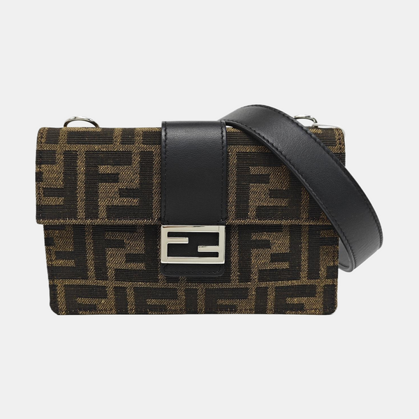 Baguette Mini Canvas Brown