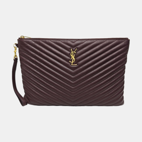 MONOGRAM Quilted Calfskin Red