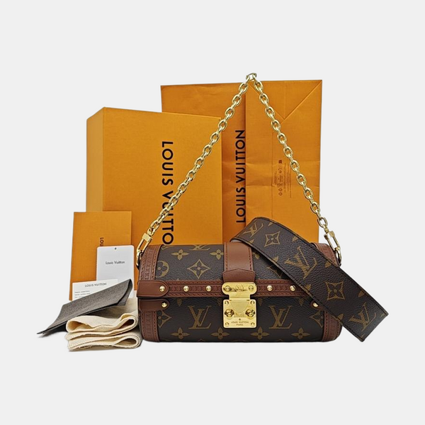 PAPILLON 19 Monogram Coated Canvas Brown