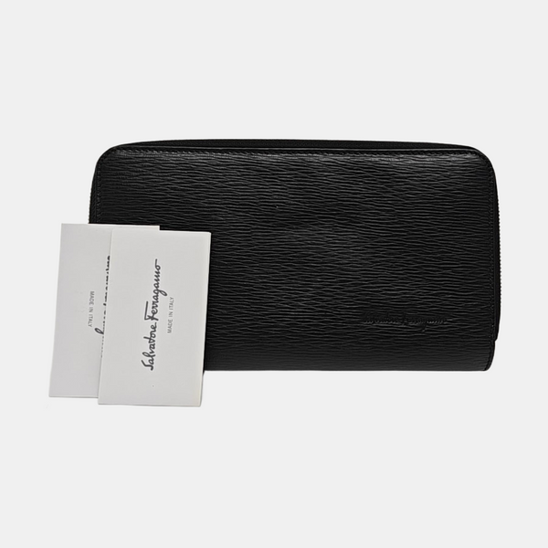 Calfskin Wallet Black