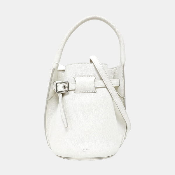 BIG BAG Nano Calfskin White