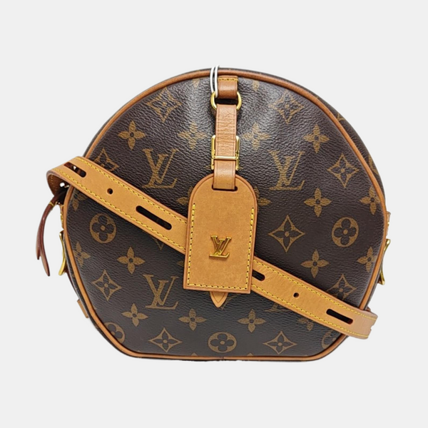 BOITE CHAPEAU MM Monogram Coated Canvas Brown