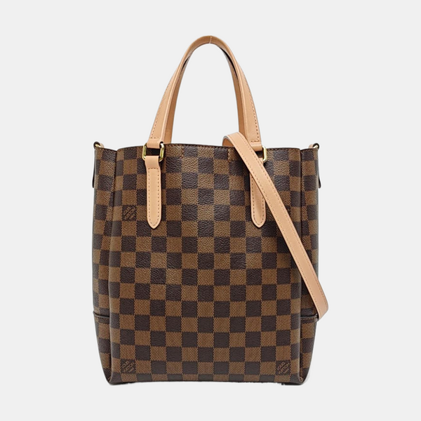DAMIER EBENE Coated Canvas Brown