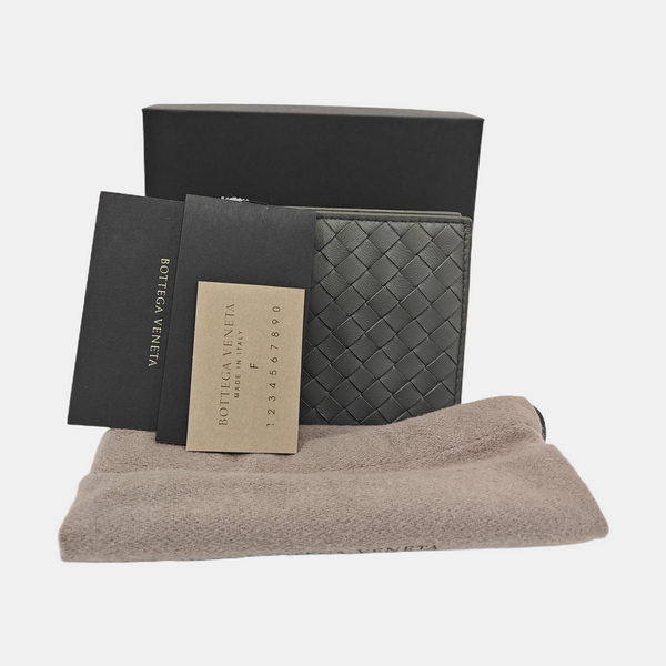 Calfskin Wallet Gray