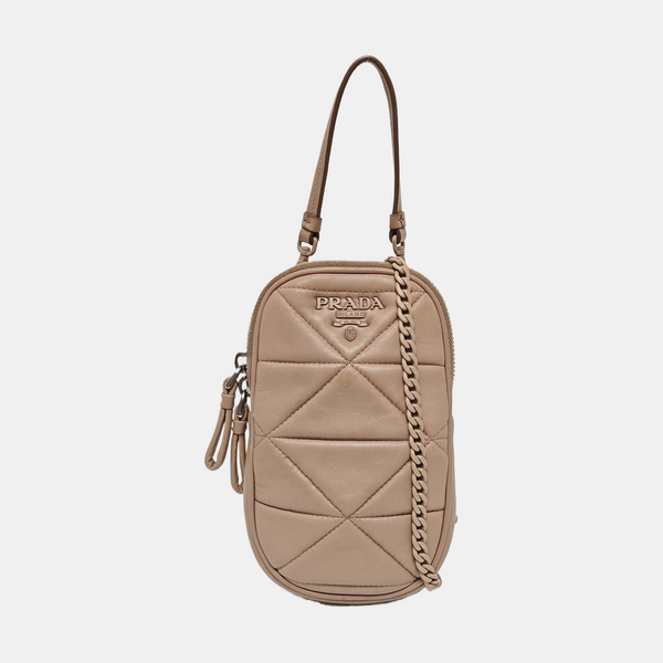 Spectrum Mini Quilted Lambskin Pink