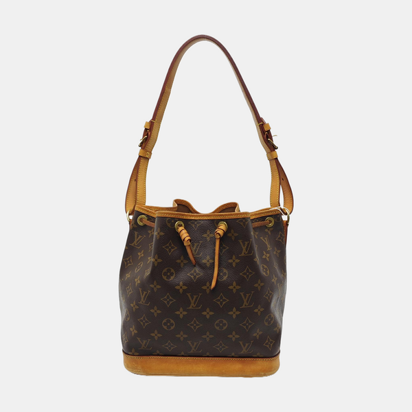 NOÉ MM Monogram Coated Canvas Brown
