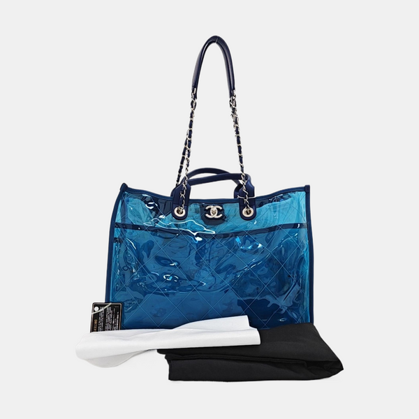COCO SPLASH Quilted Plastic Blue