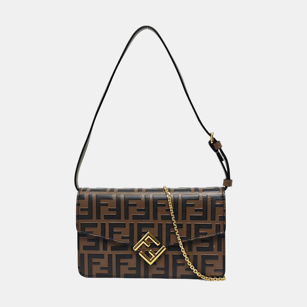 Diamonds Calfskin Brown