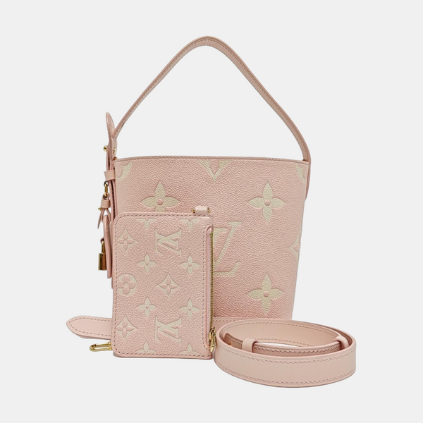 ALL IN BB Monogram Calfskin Pink
