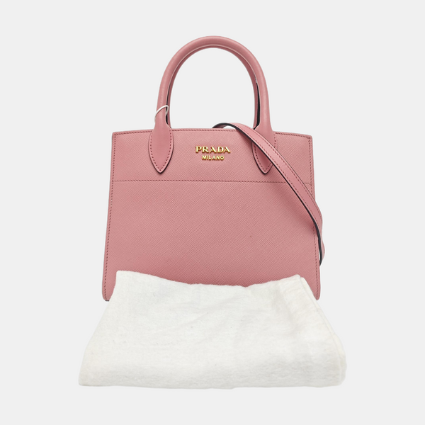 Bibliothèque Saffiano Calfskin Pink