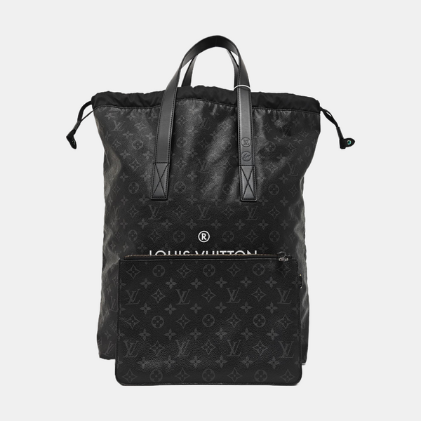 CABAS LIGHT Monogram Coated Canvas Black