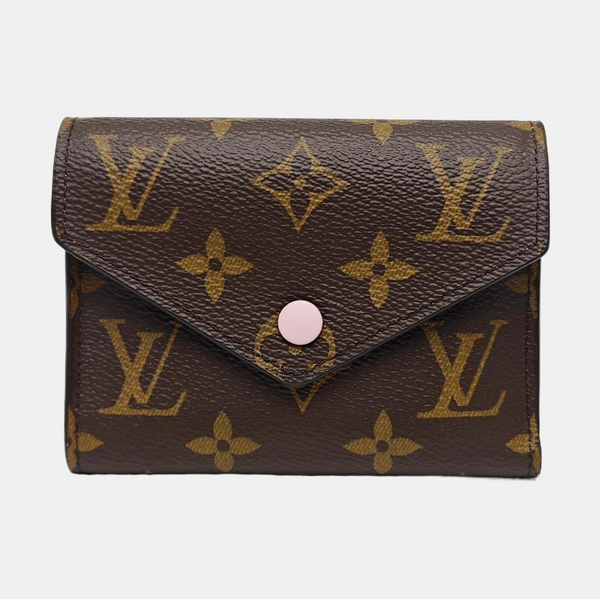 VICTORINE Monogram Coated Canvas Brown Wallet