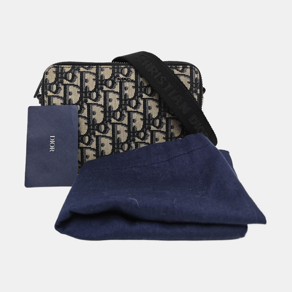 Safari Oblique Canvas Blue