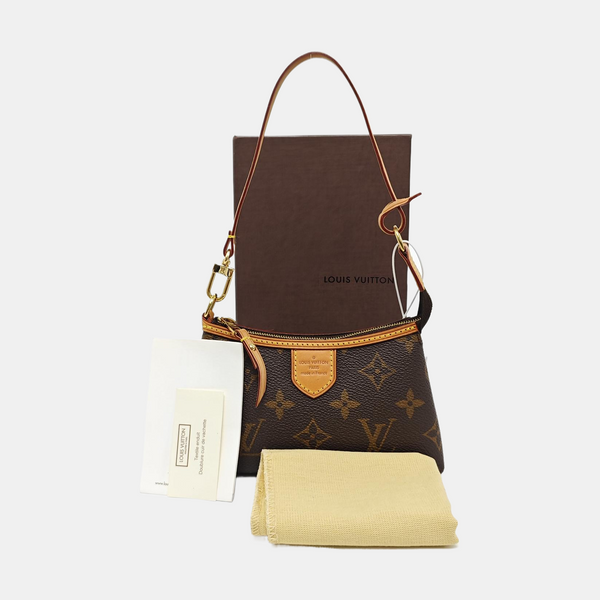 DELIGHTFUL Monogram Coated Canvas Brown