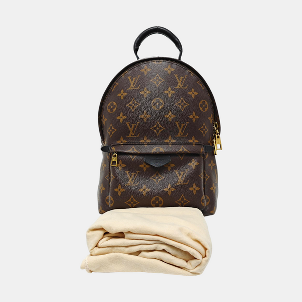 PALM SPRINGS PM Monogram Coated Canvas Brown