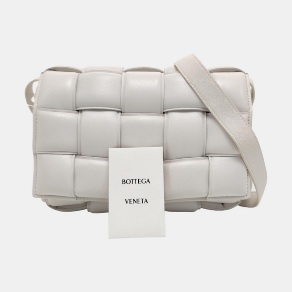 Cassette Medium Lambskin White