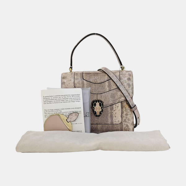SERPENTI FOREVER Python Beige