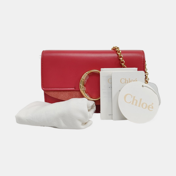 Chloé C Calfskin Red