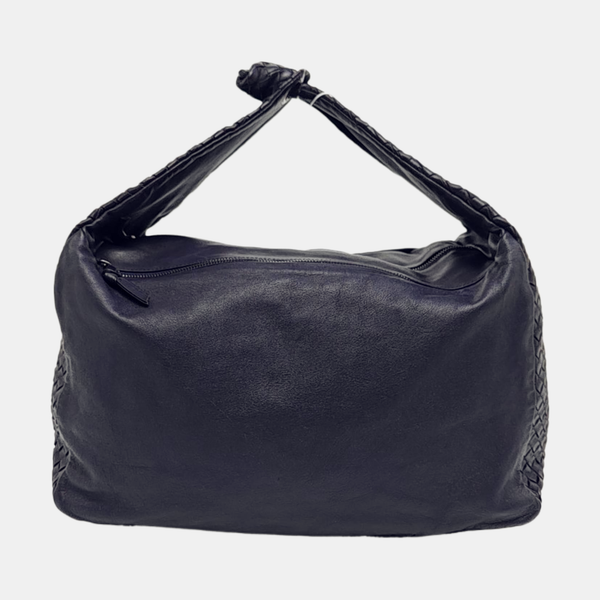 Calfskin Shoulder Bag Purple