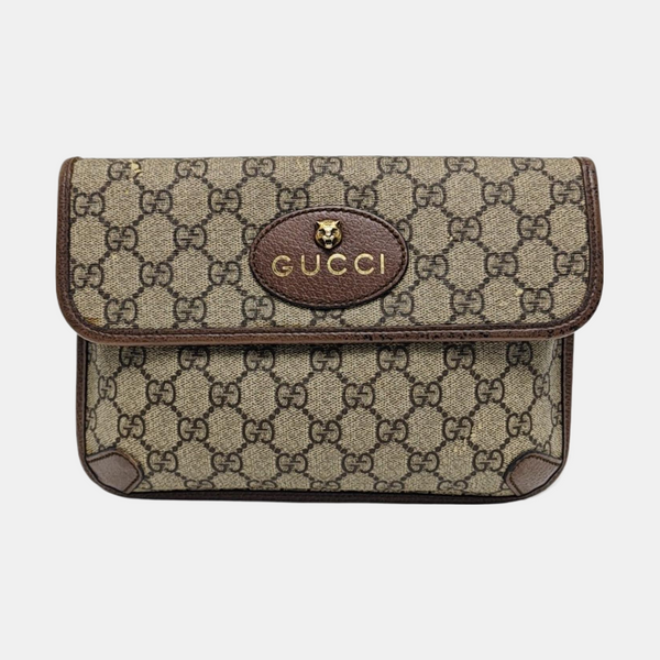Neo Vintage Monogram Coated Canvas Beige