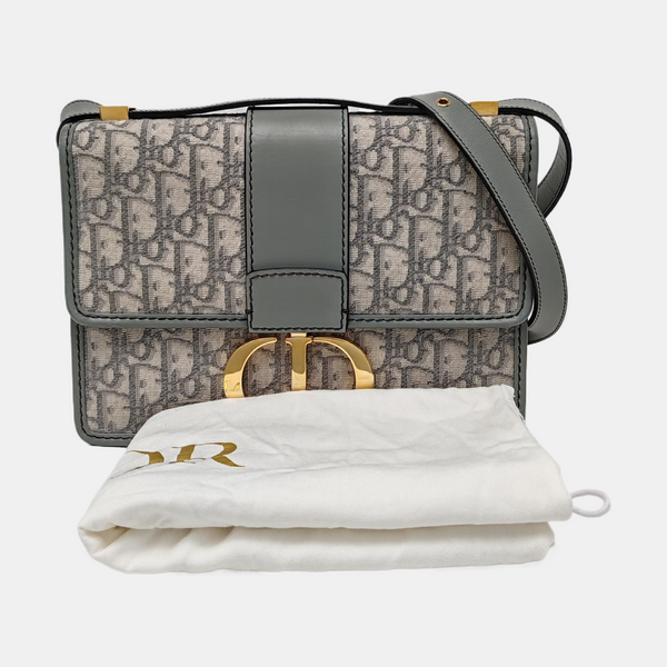 30 Montaigne Oblique Canvas Gray
