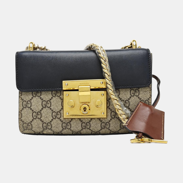 Padlock Small Monogram Coated Canvas Multicolor