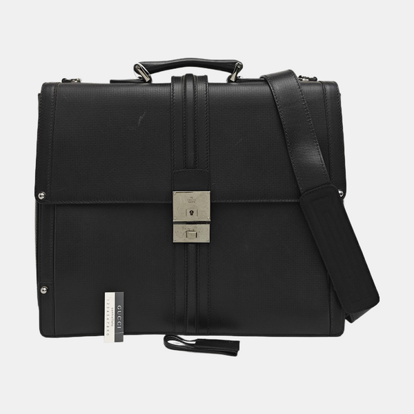 Calfskin Shoulder Bag Black