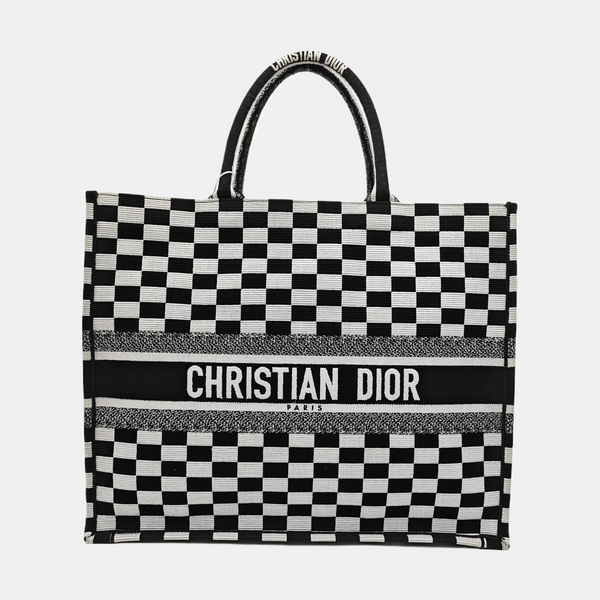 Book Tote Large Canvas Black