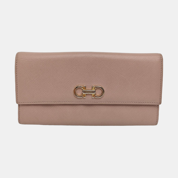 Calfskin Wallet Beige