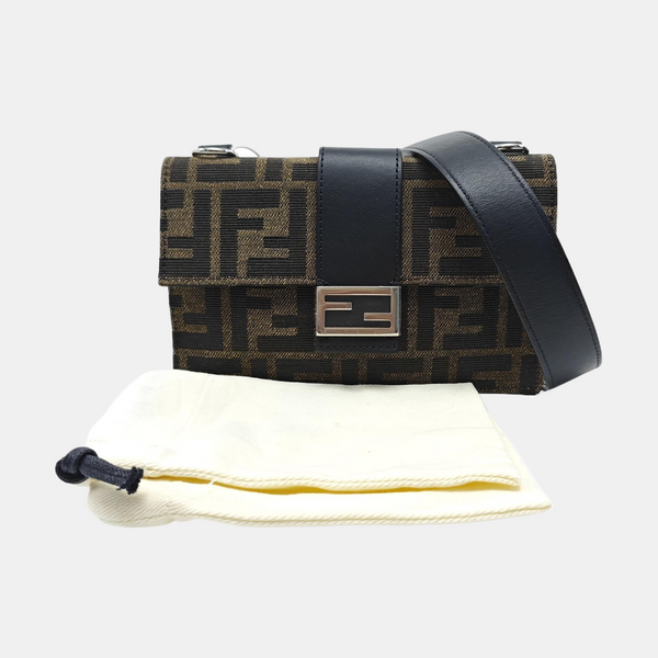 Baguette Mini Canvas Brown