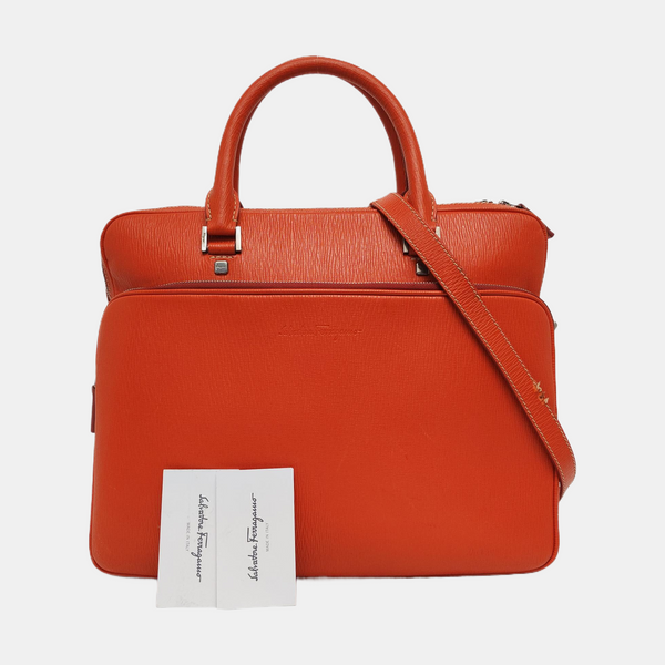 Calfskin Crossbody Bag Red