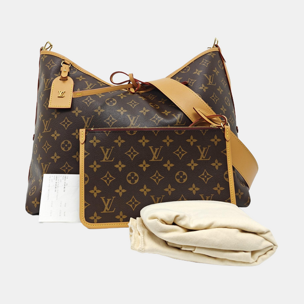 CARRYALL MM Monogram Coated Canvas Brown