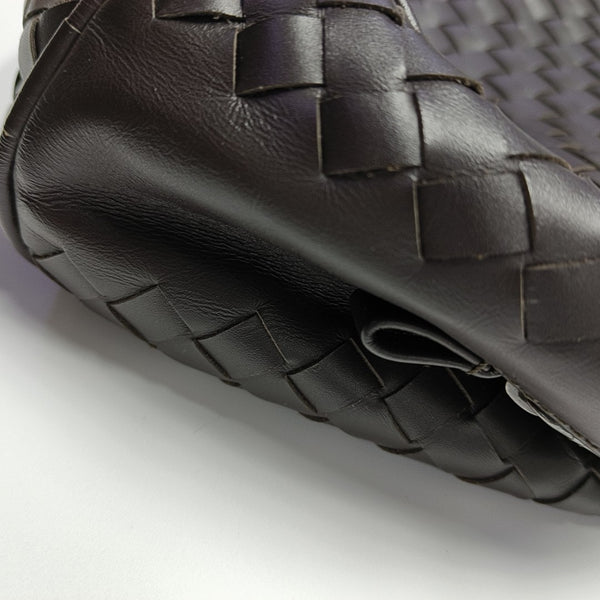 Calfskin Clutch Brown