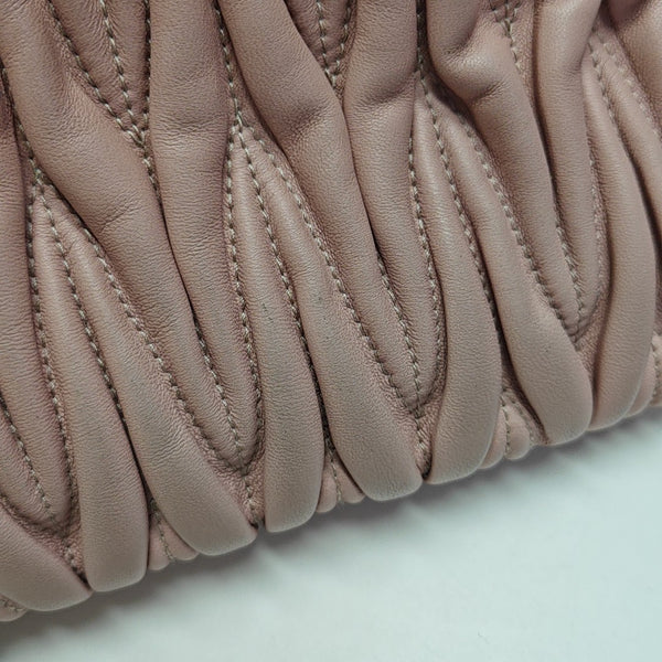 Avenue Quilted Lambskin Pink