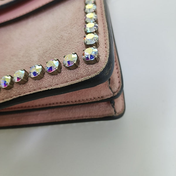 Dionysus Small Suede Beige