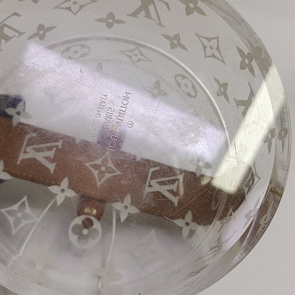 BOX SCOTT Monogram Plastic Clear