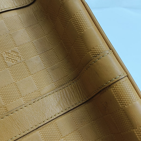 TADAO PM Damier Calfskin Yellow