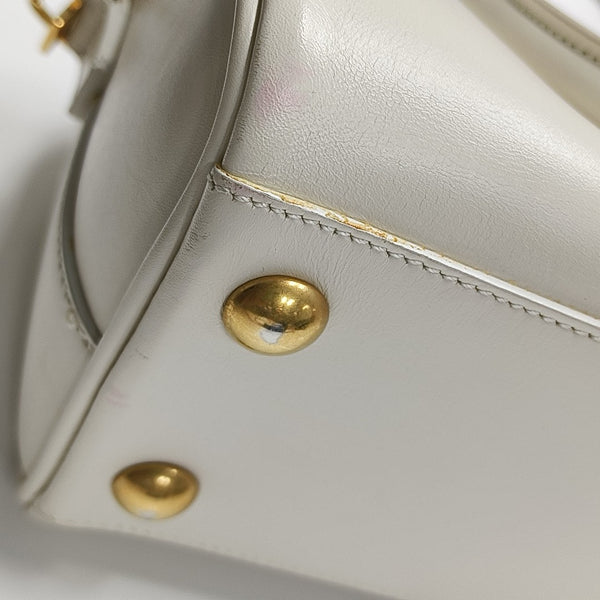 CLASSIC DUFFEL 6 Calfskin White