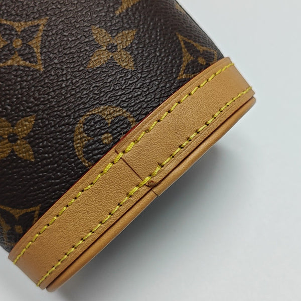 FOLD ME Monogram Coated Canvas Brown