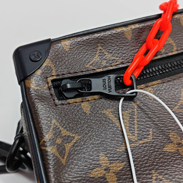 SOFT TRUNK Mini Monogram Coated Canvas Brown