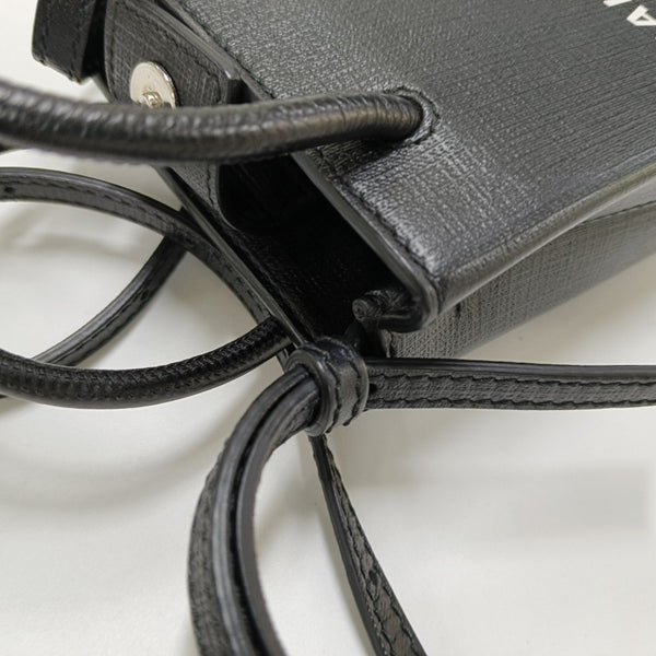 Shopping Bag Calfskin Black